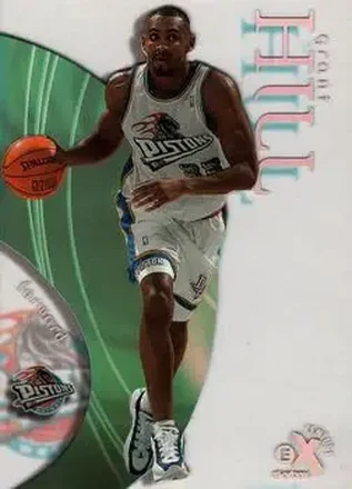 1998-99 SkyBox E-X Century #6 - Grant Hill - Detroit Pistons
