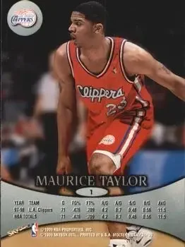 Back of Maurice Taylor