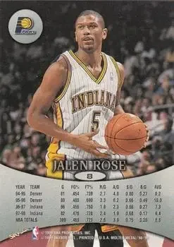 Back of Jalen Rose