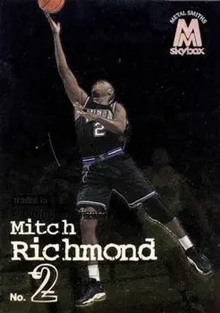 1998-99 SkyBox Molten Metal #18 - Mitch Richmond - Sacramento Kings 1998-99 SkyBox Molten Metal #18 - Mitch Richmond - Sacramento Kings