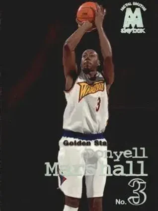 1998-99 SkyBox Molten Metal #23 - Donyell Marshall - Golden State Warriors