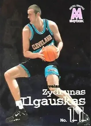 1998-99 SkyBox Molten Metal #31 - Zydrunas Ilgauskas - Cleveland Cavaliers