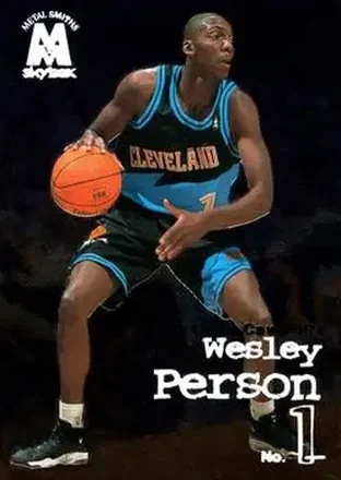 1998-99 SkyBox Molten Metal #38 - Wesley Person - Cleveland Cavaliers