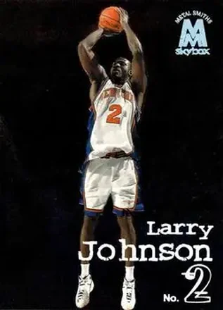 1998-99 SkyBox Molten Metal #66 - Larry Johnson - New York Knicks