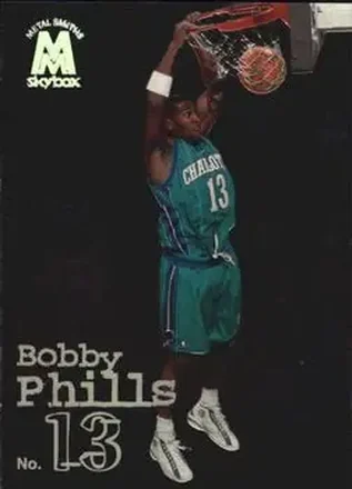 1998-99 SkyBox Molten Metal #71 - Bobby Phills - Charlotte Hornets