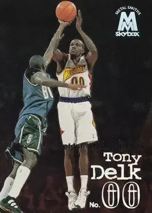 1998-99 SkyBox Molten Metal #72 - Tony Delk - Golden State Warriors