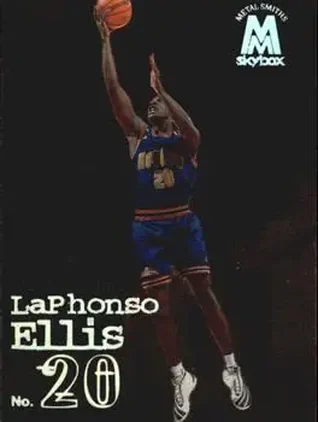 1998-99 SkyBox Molten Metal #81 - LaPhonso Ellis - Denver Nuggets