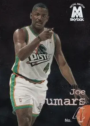 1998-99 SkyBox Molten Metal #88 - Joe Dumars - Detroit Pistons