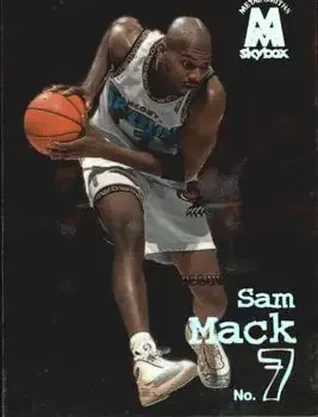 1998-99 SkyBox Molten Metal #90 - Sam Mack - Vancouver Grizzlies