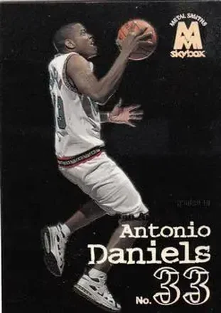 1998-99 SkyBox Molten Metal #96 - Antonio Daniels - San Antonio Spurs
