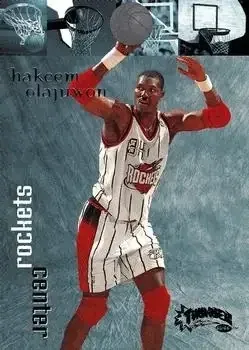 1998-99 SkyBox Thunder #3 Hakeem Olajuwon