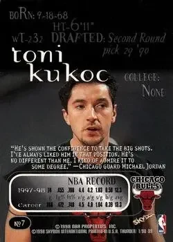 Back of Toni Kukoc