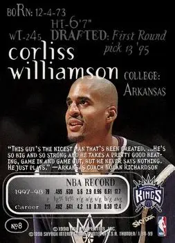 Back of Corliss Williamson