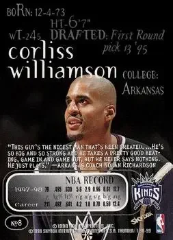 Back of Corliss Williamson