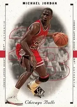 1998-99 SP Authentic #1 Michael Jordan