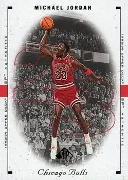 1998-99 SP Authentic #2 Michael Jordan