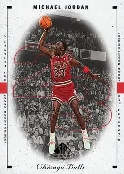 Front of Michael Jordan