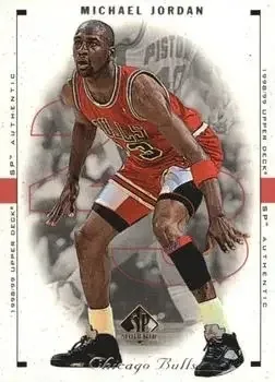 1998-99 SP Authentic #3 Michael Jordan