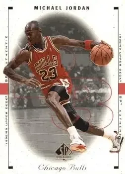 1998-99 SP Authentic #4 Michael Jordan