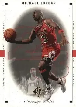 1998-99 SP Authentic #5 Michael Jordan