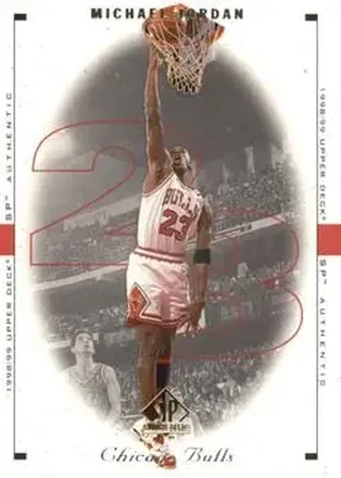 1998-99 SP Authentic #6 Michael Jordan