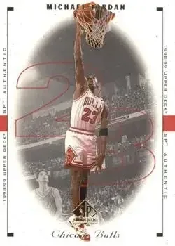 1998-99 SP Authentic #6 Michael Jordan