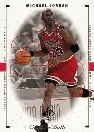 1998-99 SP Authentic #7 Michael Jordan