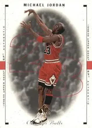 1998-99 SP Authentic #9 Michael Jordan