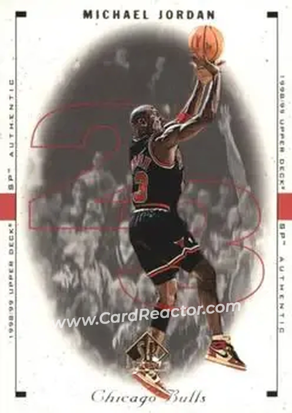 Front of Michael Jordan