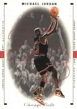 1998-99 SP Authentic #10 Michael Jordan