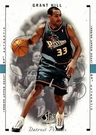 1998-99 SP Authentic #31 Grant Hill