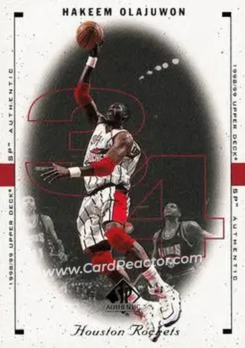 Front of Hakeem Olajuwon