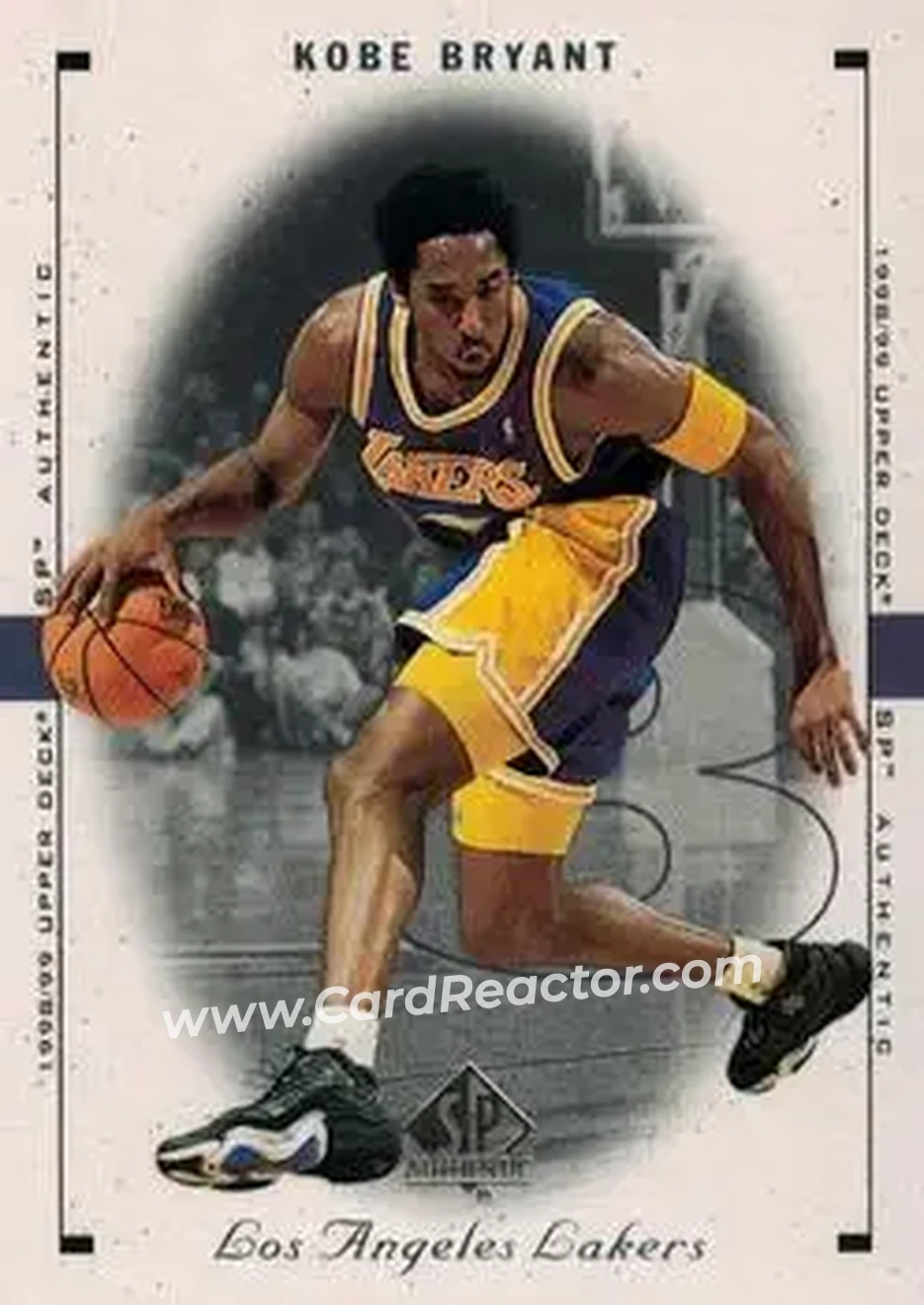 Front of Kobe Bryant