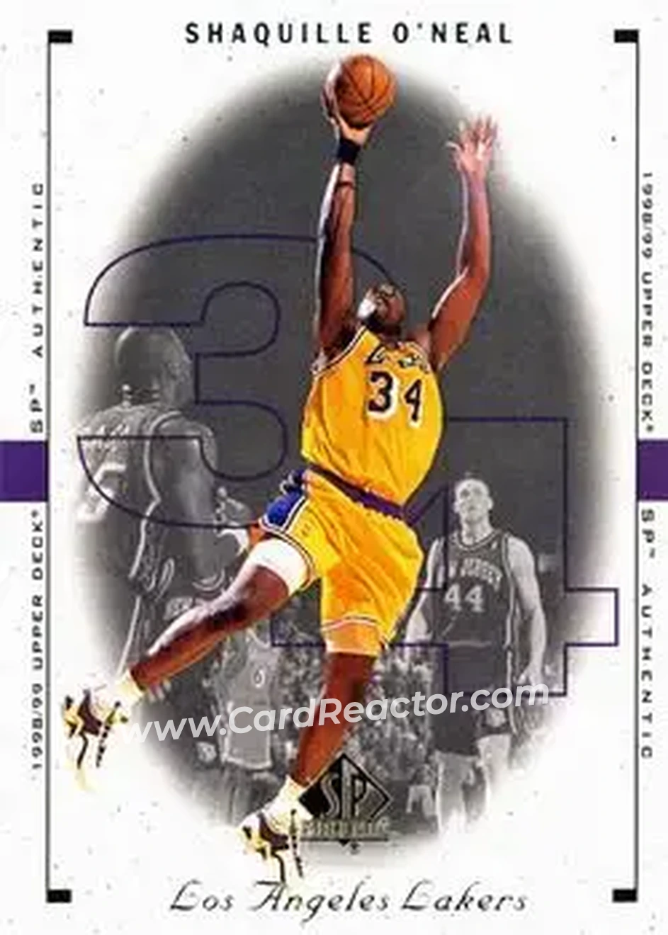 Front of Shaquille O'Neal