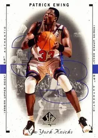 1998-99 SP Authentic #59 Patrick Ewing