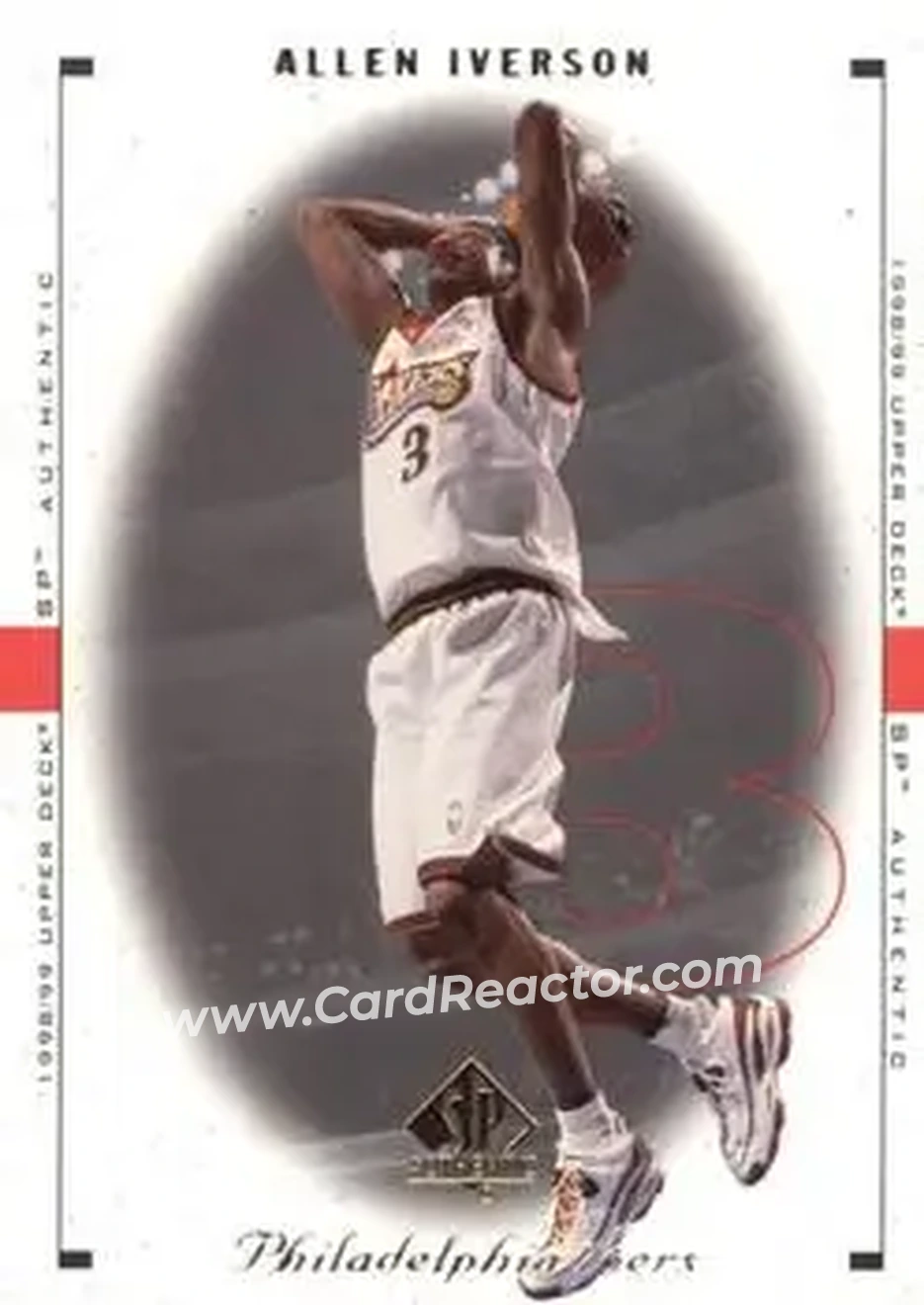 Front of Allen Iverson