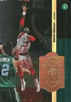 1998-99 SPx Finite #2 Hakeem Olajuwon