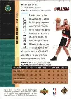 Back of Rasheed Wallace