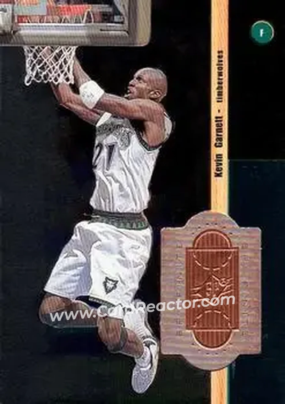 Front of Kevin Garnett