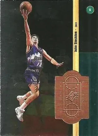 1998-99 SPx Finite #45 John Stockton