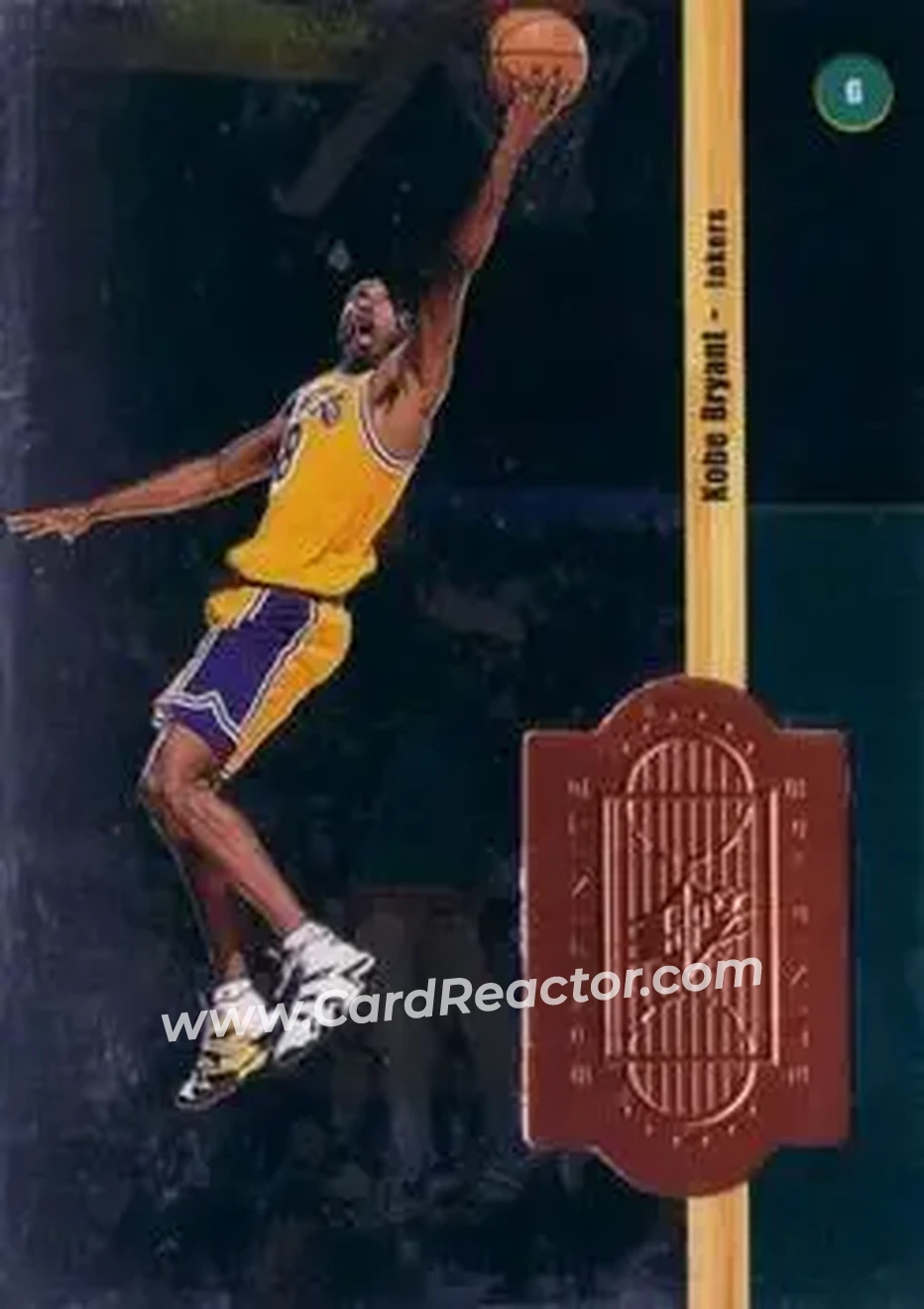 Front of Kobe Bryant