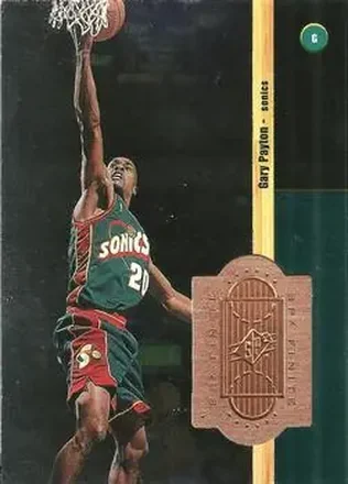 1998-99 SPx Finite #51 Gary Payton