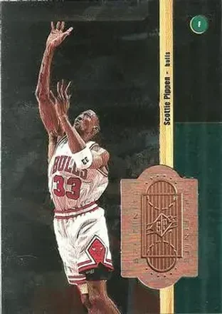 1998-99 SPx Finite #56 Scottie Pippen