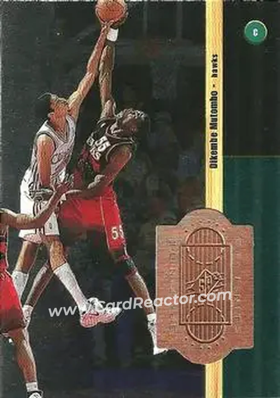 Front of Dikembe Mutombo
