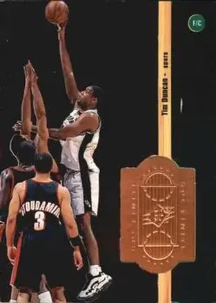 1998-99 SPx Finite #68 Tim Duncan