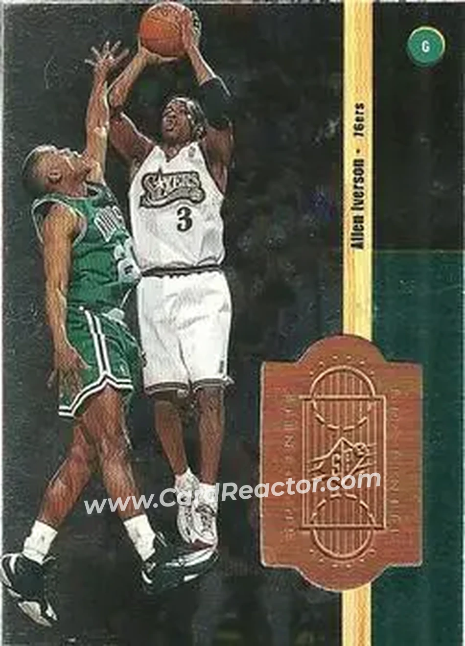 Front of Allen Iverson