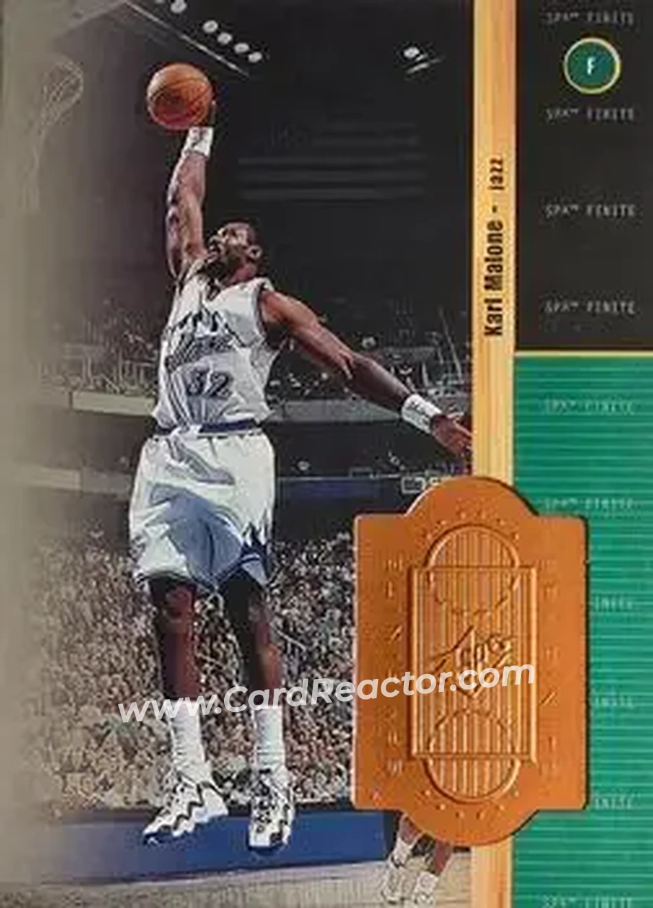 Front of Karl Malone