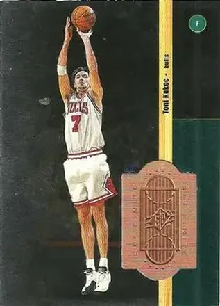 1998-99 SPx Finite #86 Toni Kukoc