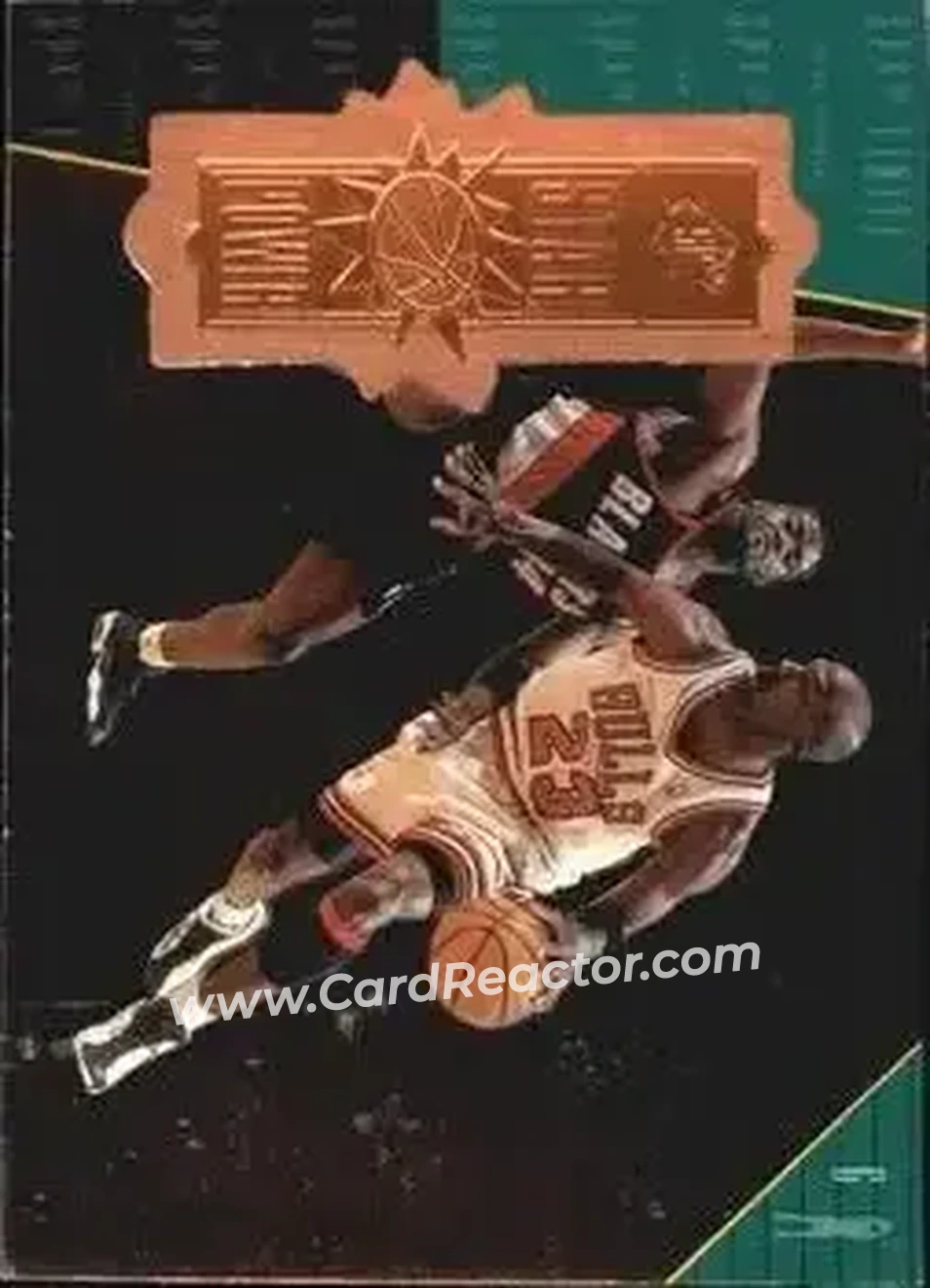 Front of Michael Jordan