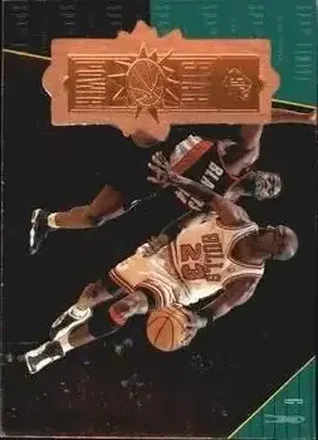 1998-99 SPx Finite #100 Michael Jordan